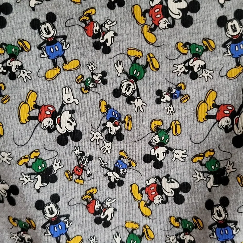 NEW - DISNEY PARKS Mickey Mouse Shirt & Short Set Walt Disney World Size 6M Red